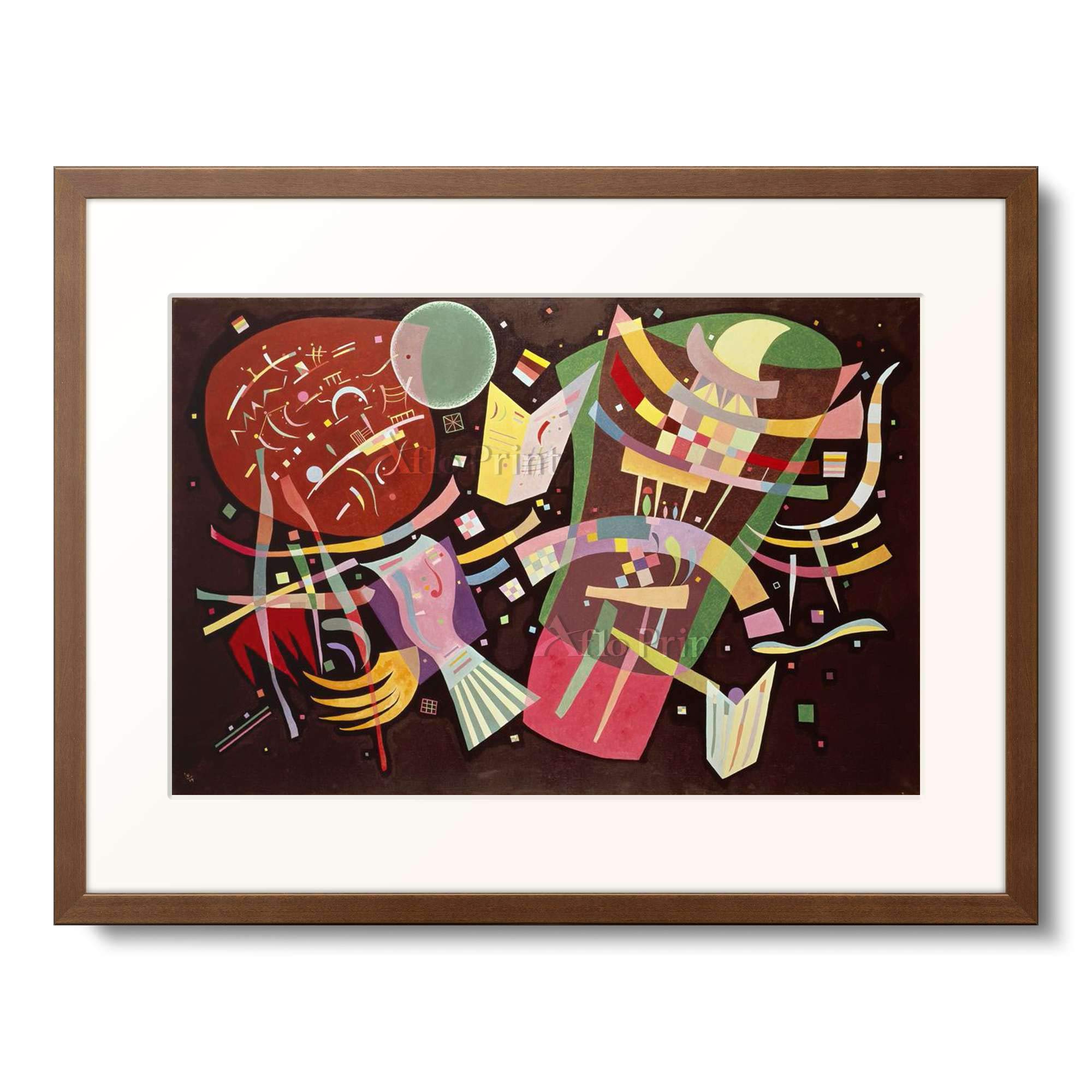 Wassily Kandinsky、、画集画、額装付 Wassily Kandinsky、、画集画、額装付 【公式ショッピングサイト】